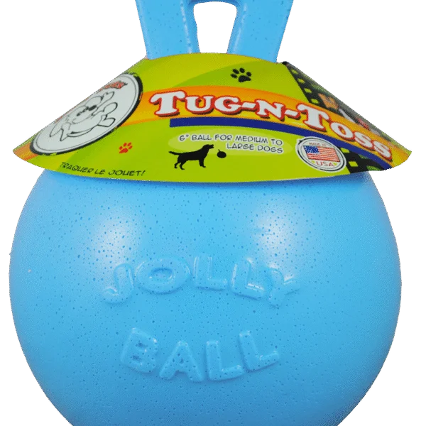 Minge plutitoare pentru câini, culoarea afine M (15 cm) – Jolly Pets Tug-n-Toss