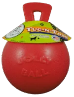 Minge plutitoare pentru câini, roșie, L (20 cm) – Jolly Pets Tug-n-Toss