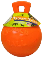Minge plutitoare pentru câini portocalie L (20 cm) – Jolly Pets Tug-n-Toss