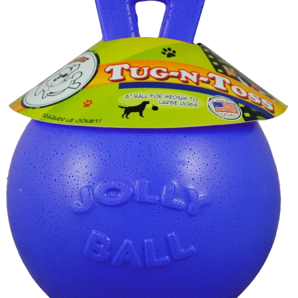 Minge plutitoare pentru câini, albastră L (20 cm) – Jolly Pets Tug-n-Toss
