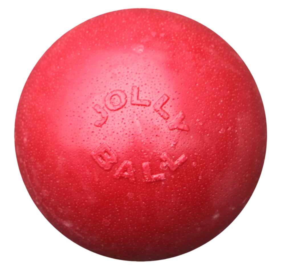 Minge săltăreață pentru câini, plutitoare, roșie, M, 15 cm – Jolly Pets Bounce-n Play - imagine 1