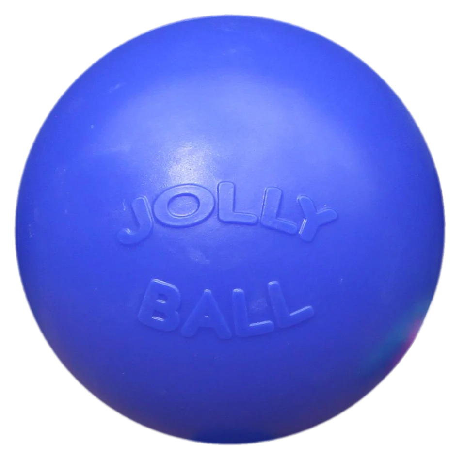 Minge pentru câini cu suprafață netedă, albastră, 35 cm – Jolly Pets Push-n-Play - imagine 1