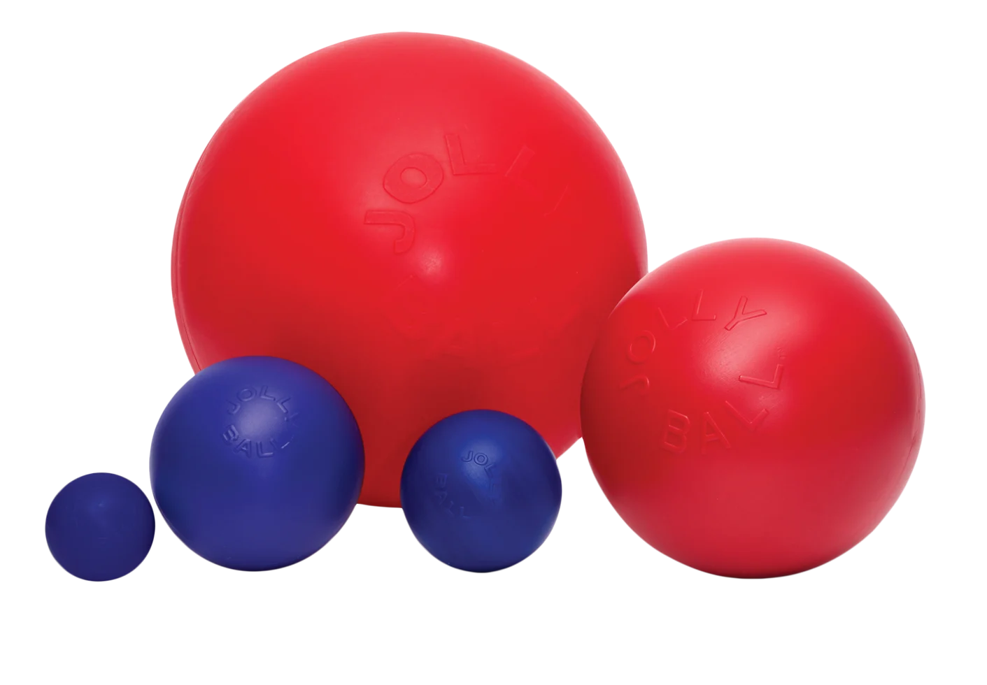 Minge pentru câini cu suprafață netedă, roșie, 35 cm – Jolly Pets Push-n-Play - imagine 1