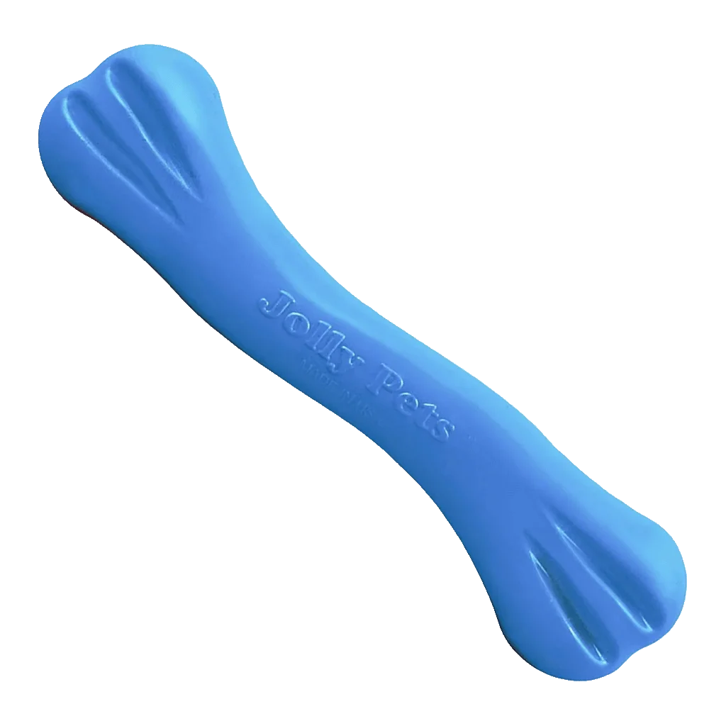 Jucărie de ros din cauciuc flexibil, cu miros de vanilie, M 20 cm – Jolly Pets Jolly Bone - imagine 1
