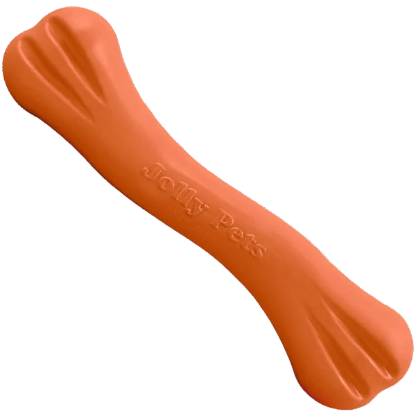 Os de ros din cauciuc flexibil, cu aromă de vanilie, L 22 cm – Jolly Pets Jolly Bone