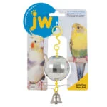 Glob disco pentru păsări, cu clopoțel – JW Activitoy Disco Ball
