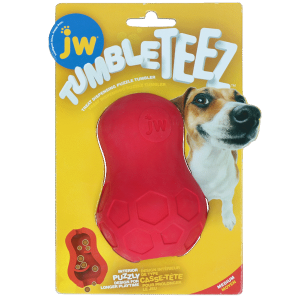 Jucărie din cauciuc pentru câini, pentru recompense – JW Tumble Teez
