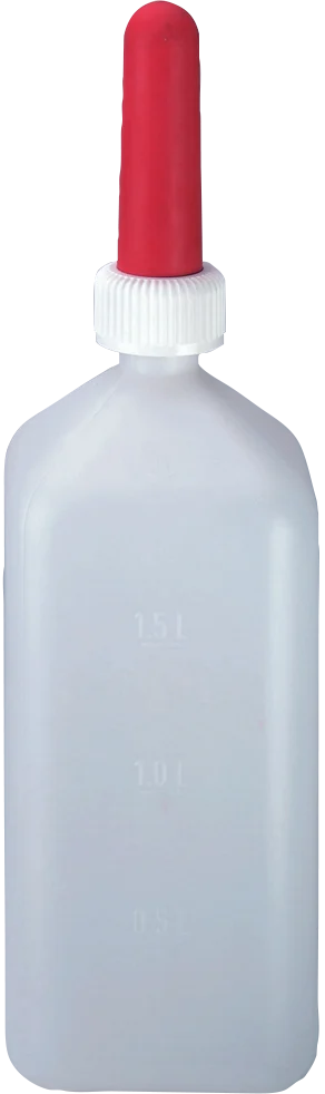 Biberon pentru viței cu tetină, 2 l - imagine 1