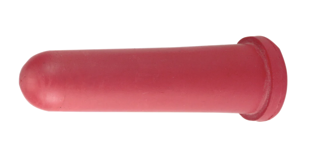 Tetină Super pentru găleată pentru viței, 125 mm, Roșie - imagine 1