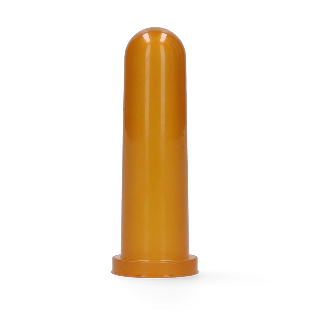 Tetină Super pentru găleată de hrănire a vițeilor, 100 mm, culoare miere - imagine 1