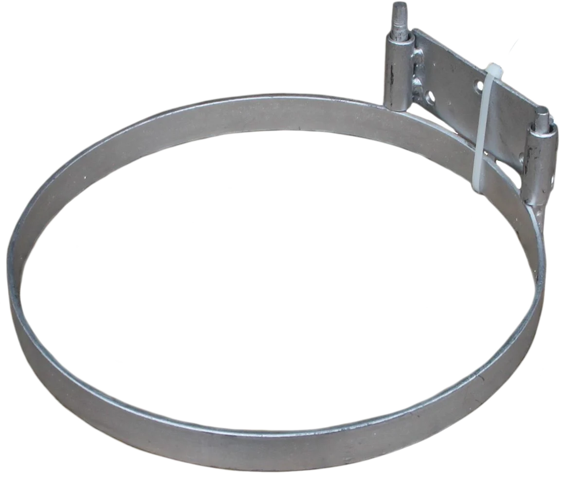 Suport galvanizat de 28 cm pentru găleată și jgheab - imagine 1