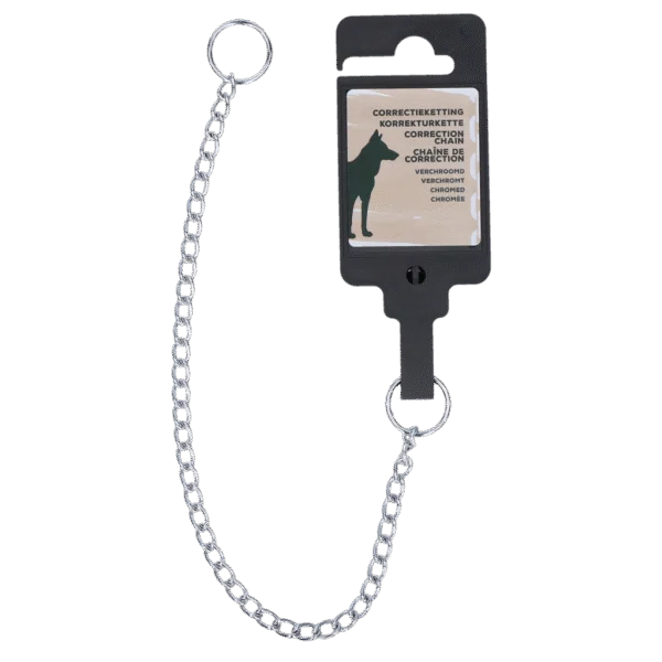 Lanț de dresaj pentru câini, cromat, 30 cm x 1,6 mm – Hofman Animal Care