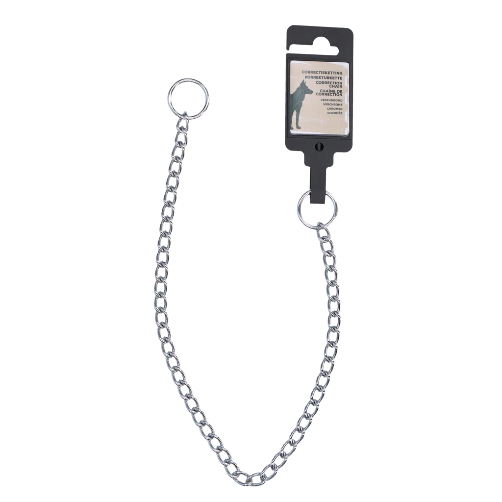 Lanț de dresaj pentru câini, cromat, 50 cm x 2,5 mm – Hofman Animal Care - imagine 1