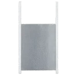 Ușă glisantă pentru cotețul de noapte, cu șine, mărimea S, 22 x 33 cm – Kerbl