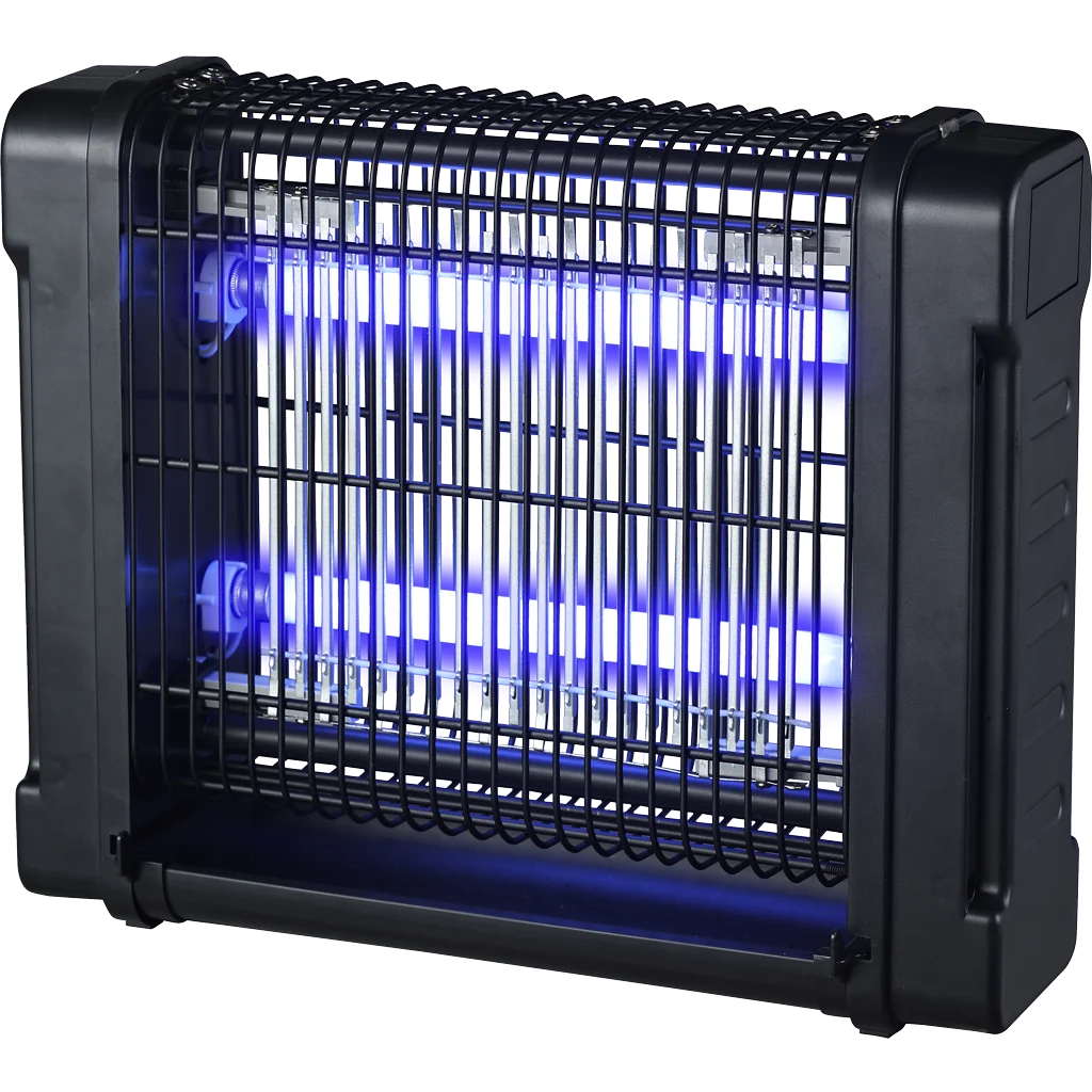 Lampă pentru insecte cu UV-A și grilă electrică, 2 x 6 W – Knock Pest Insect Killer - imagine 1