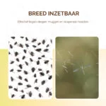 Placă adezivă pentru capcană de insecte, fără otravă Ø 13,5 cm – Knock Pest - imagine 3
