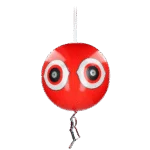 Balon pentru alungarea păsărilor cu șnur de agățare, roșu, Ø 40 cm – Knock Pest