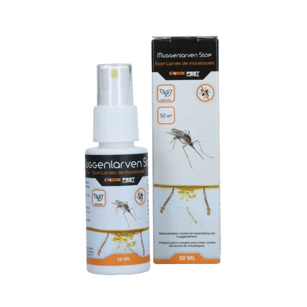 Produs împotriva larvelor de țânțari din apa stagnantă, 50 ml – Knock Pest Muggenlarven Stop