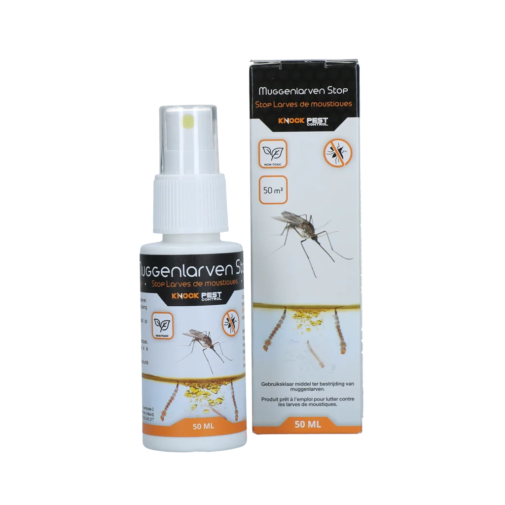Produs împotriva larvelor de țânțari din apa stagnantă, 50 ml – Knock Pest Muggenlarven Stop - imagine 1