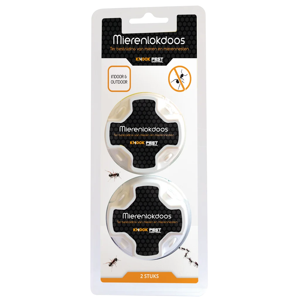 Capcană cu momeală pentru furnici negre de grădină, 2 bucăți – Knock Pest - imagine 1
