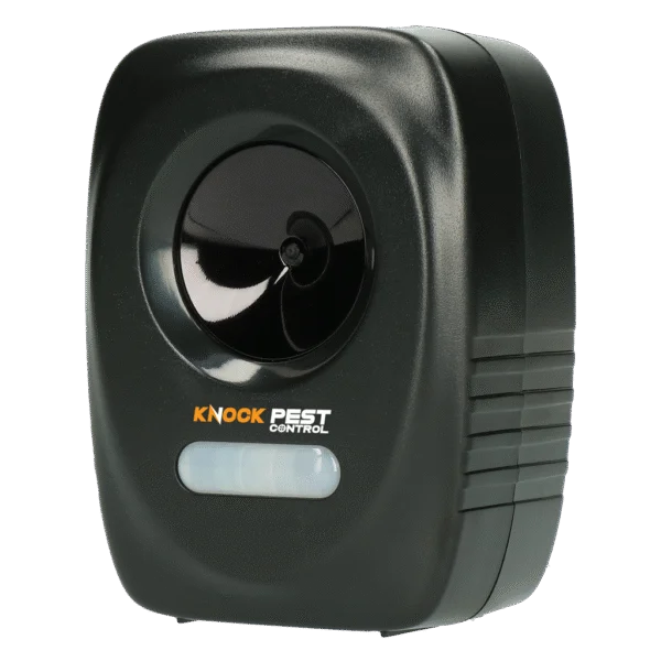 Alungător de animale cu ultrasunete și detector de mișcare pentru grădină și curte – Knock Pest Animal Repeller
