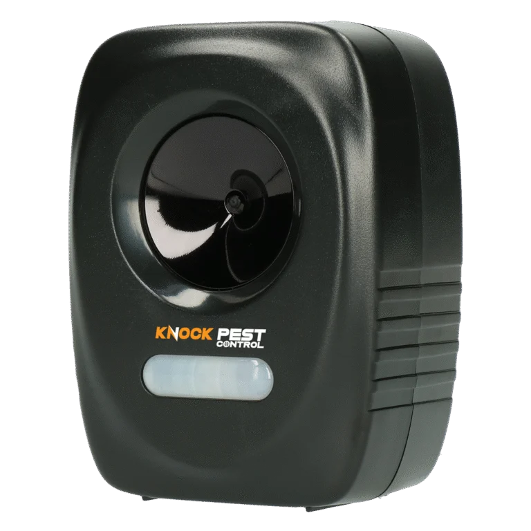 Alungător de animale cu ultrasunete și detector de mișcare pentru grădină și curte – Knock Pest Animal Repeller