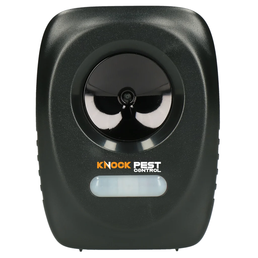 Alungător de animale cu ultrasunete și detector de mișcare pentru grădină și curte – Knock Pest Animal Repeller - imagine 2