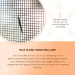 Lampă pentru insecte cu UV-A și grilă electrică, 18 W – Knock Pest Insect Killer - imagine 5