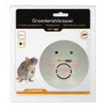 Aparat cu ultrasunete împotriva dăunătorilor, cu alimentare la priză, până la 46 m² – Knock Pest Ultrasonic Pest Repeller Home