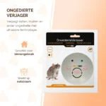 Aparat cu ultrasunete împotriva dăunătorilor, cu alimentare la priză, până la 46 m² – Knock Pest Ultrasonic Pest Repeller Home - imagine 5