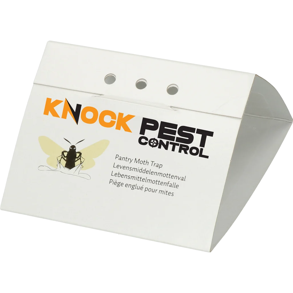 Capcană pentru molii alimentare cu feromon, 2 capcane adezive – Knock Pest Delta - imagine 1