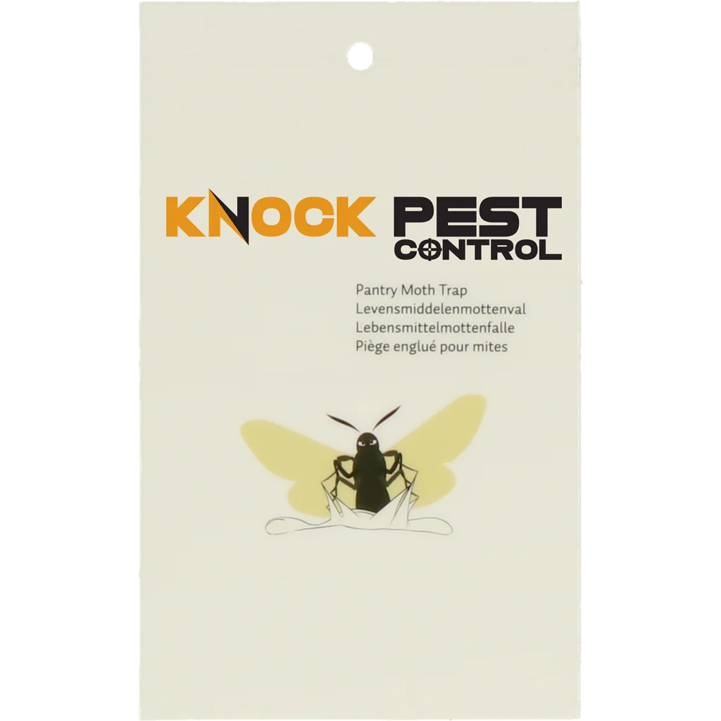 Capcană pentru molii de alimente cu feromon și bandă de lipire, 2 capcane adezive – Knock Pest Vlak - imagine 2