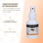 Spray pentru mediu împotriva puricilor, păduchilor și căpușelor, 100 ml – Knock Pest Spray pentru mediu - imagine 2