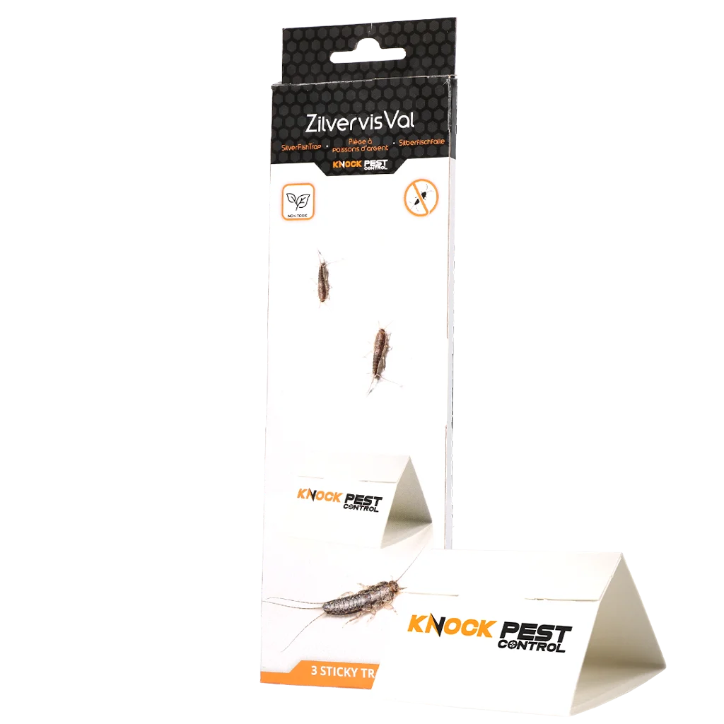 Capcană pentru peștișori de hârtie, fără insecticid, 3 bucăți – Knock Pest Delta - imagine 1