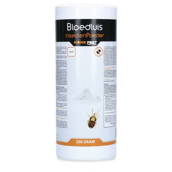 Pulbere insecticidă împotriva acarienilor roșii în cotețele de găini, 250 g – Knock Pest
