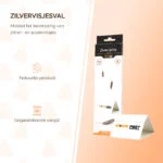 Capcană pentru peștișori de hârtie, fără insecticid, 3 bucăți – Knock Pest Delta - imagine 3