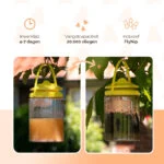 Capcană pentru muște cu atractant pentru exterior, 2 l – Knock Pest FlyNip - imagine 3