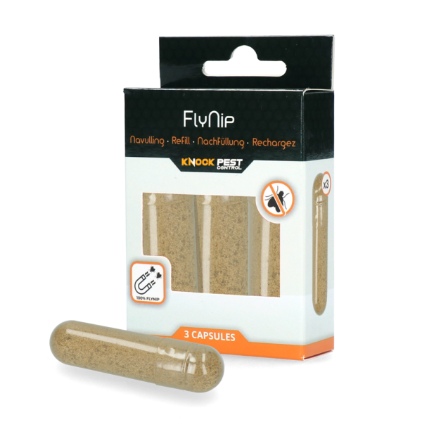 Momeală pentru muște în 3 capsule – Knock Pest FlyNip Refill