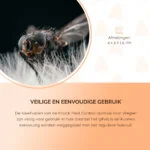 Capcane pentru muște pentru fereastră, transparente, 4 bucăți – Knock Pest - imagine 4