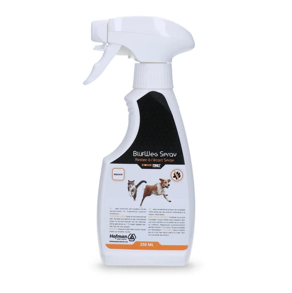 Spray repelent pentru animale de companie, 250 ml – Knock Pest BlijfWeg Spray pentru interior - imagine 1