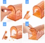 Capcană pentru șobolani cu capturare vie și suport detașabil pentru momeală – Knock Pest - imagine 2