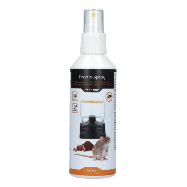 Spray parfumat cu aromă de ciocolată pentru capcane, 100 ml – Knock Pest Geurspray
