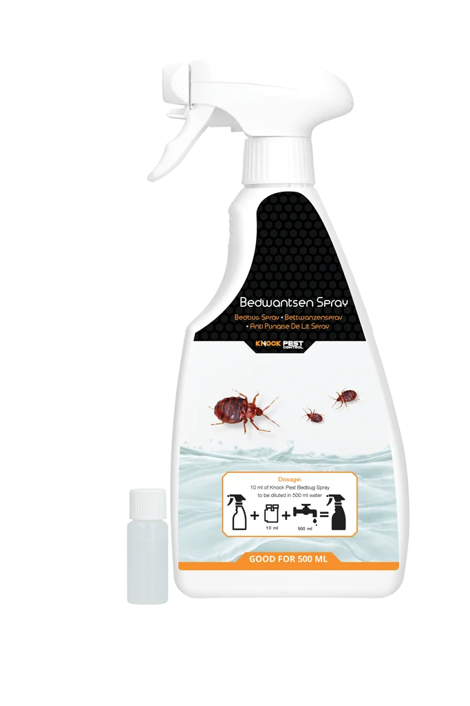 Spray concentrat împotriva ploșnițelor de pat 10 ml cu flacon cu pulverizator – Knock Pest - imagine 1
