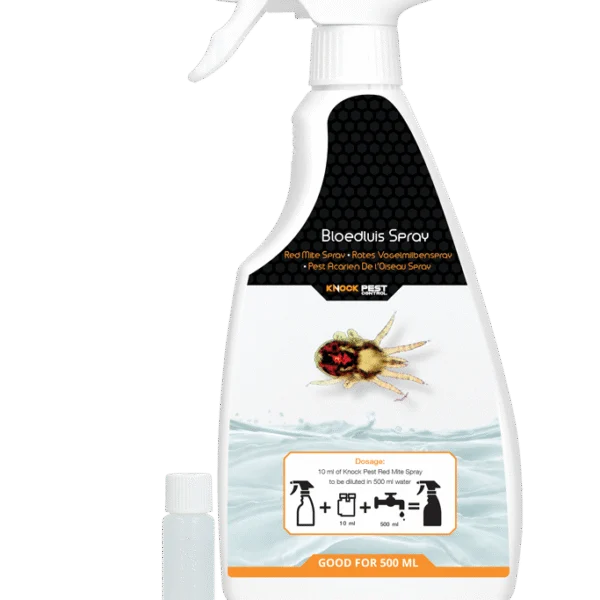 Concentrat spray împotriva acarienilor roșii 10 ml cu flacon cu pulverizator – Knock Pest
