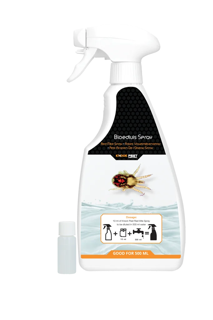 Concentrat spray împotriva acarienilor roșii 10 ml cu flacon cu pulverizator – Knock Pest - imagine 1