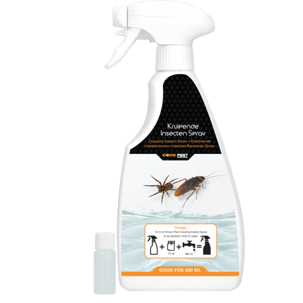 Concentrat spray împotriva insectelor târâtoare, 10 ml pentru 500 ml – Knock Pest