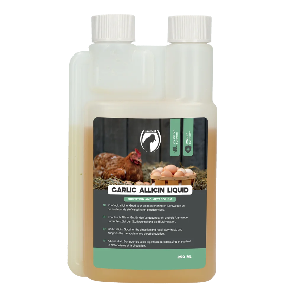 Amestec lichid de usturoi pentru păsări, 250 ml – Excellent Garlic Allicin Liquid - imagine 1
