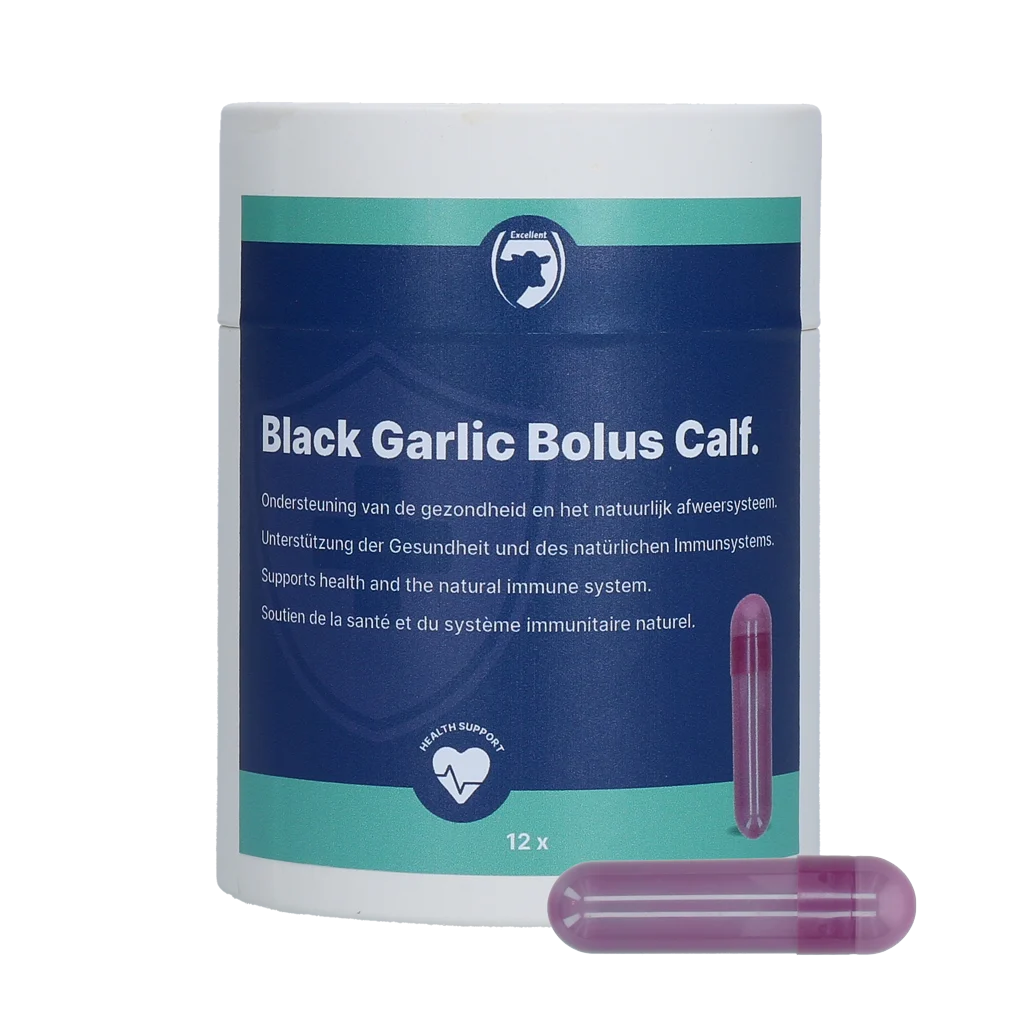 Bolus cu usturoi pentru viței, cu ginseng și cicoare – Excellent Black Garlic Bolus Kalf - imagine 1