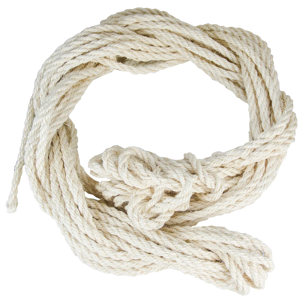 Frânghie din sisal pentru bovine, lungime 320 cm și grosime 12 mm - imagine 1