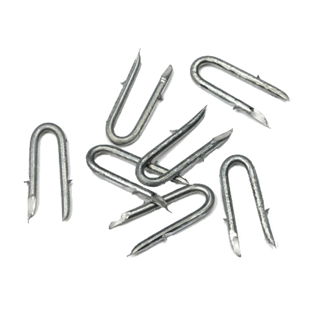 Scoabe zincate pentru tuburi izolatoare, 3,8 x 47 mm, 50 bucăți – Kerbl - imagine 1